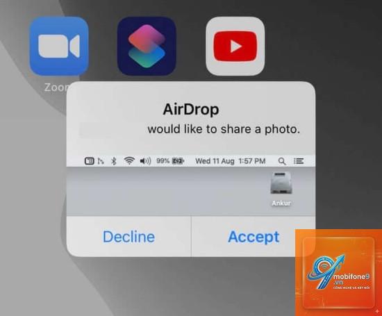 iphone không airdrop được sang macbook - Hình 2