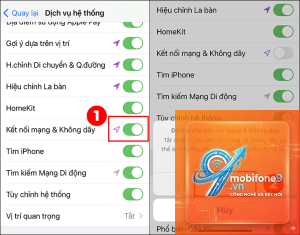 iphone không bắt được mạng