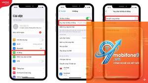 iphone không chuyển vùng dữ liệu được