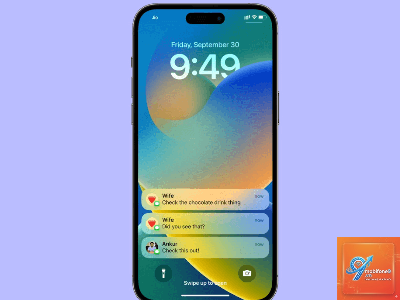 iphone không hiện thông báo màn hình khóa - Hình 3