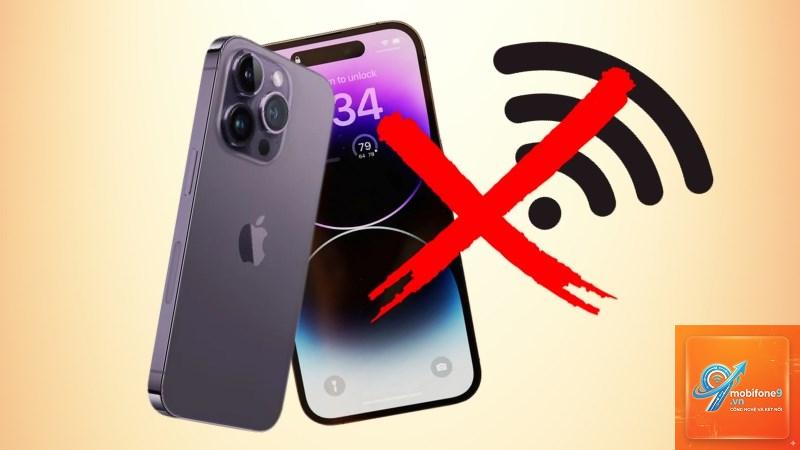 iphone không kết nối được wifi - Hình 1