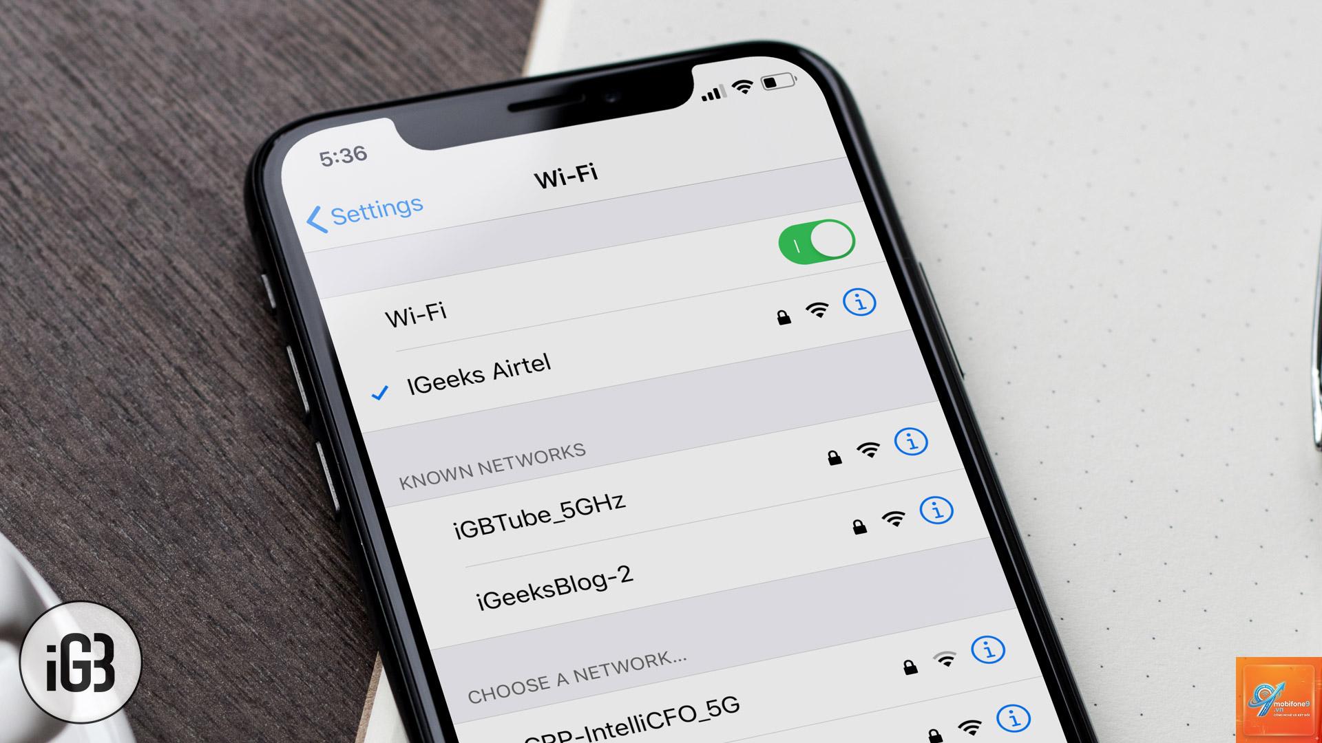 iphone không kết nối wifi 5ghz - Hình 3