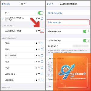 iphone không kết nối wifi 5ghz
