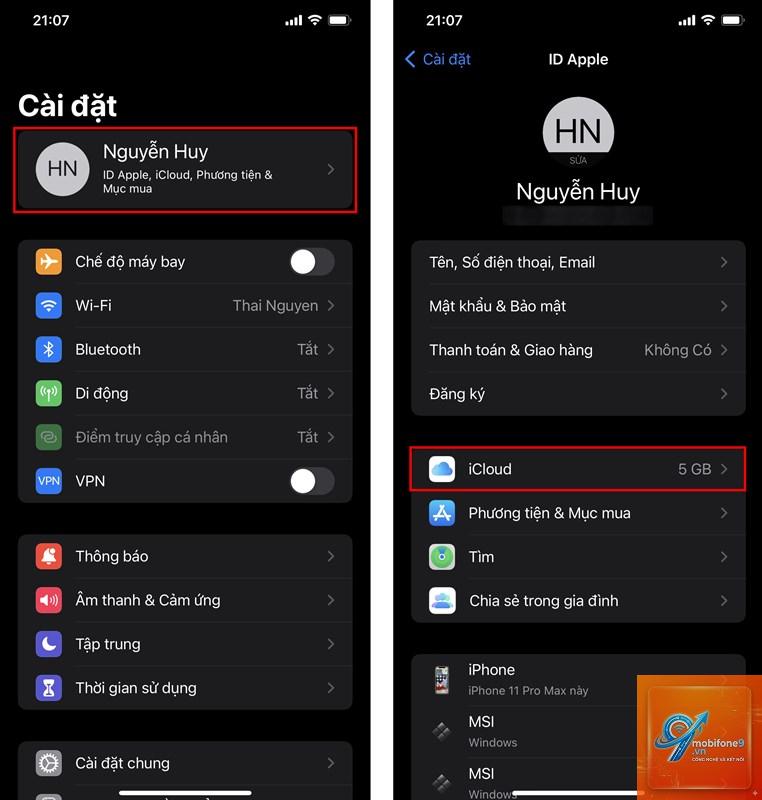 iphone không tạo được bản sao lưu - Hình 3