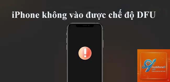 iphone không vào dfu mode - Hình 1