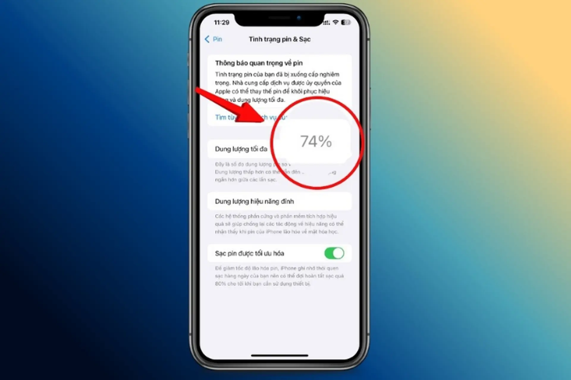 iphone pin xuống dưới 80 có nên thay - Hình 1