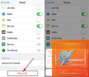 iphone sao lưu thất bại