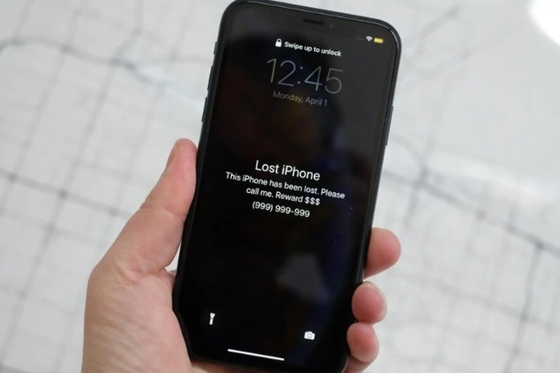 iphone thông báo bị mất - Hình 4
