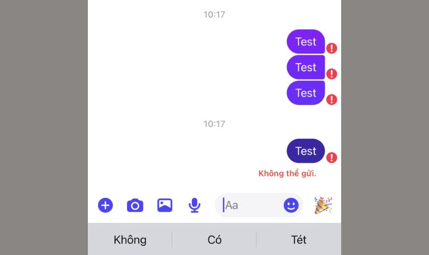 iphone tin nhắn bị chậm - Hình 1