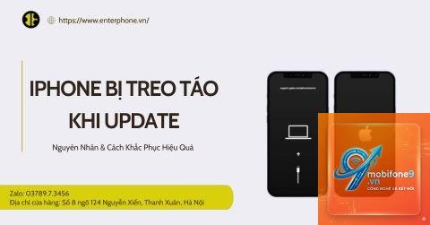iphone treo táo sau cập nhật ios - Hình 1
