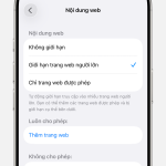 kiểm soát phụ huynh iphone bị mất dữ liệu