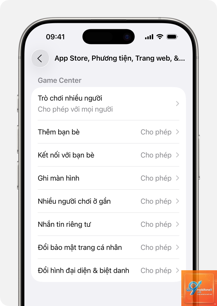 kiểm soát phụ huynh iphone bị vô hiệu hóa - Hình 1