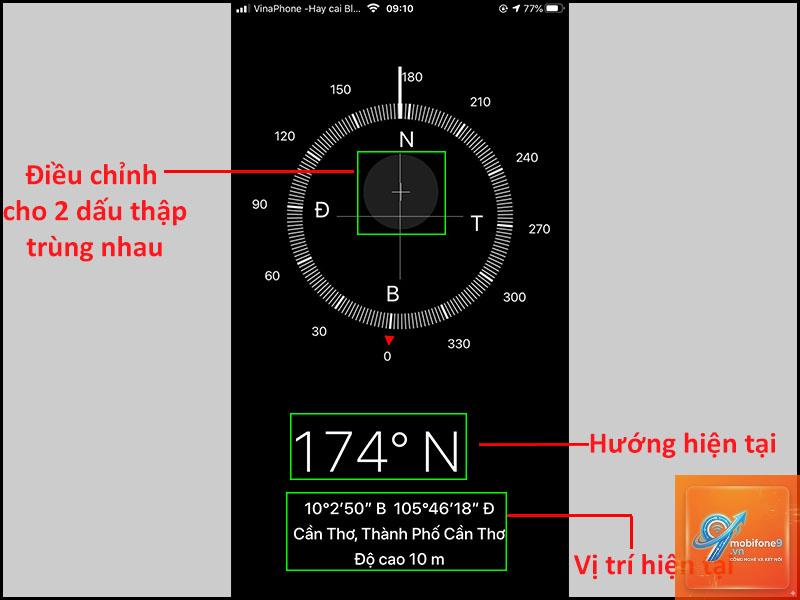 la bàn iphone không xác định được vị trí - Hình 3