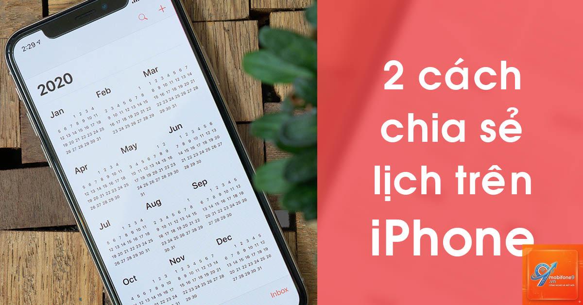 lịch iphone không chia sẻ được - Hình 3
