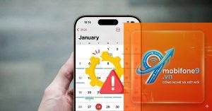 lịch iphone không chia sẻ được