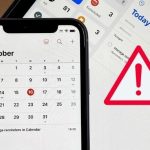 lịch iphone không đồng bộ