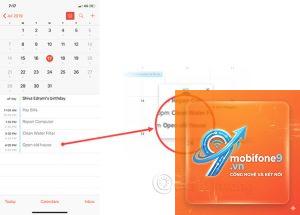 lịch iphone không đồng bộ google calendar