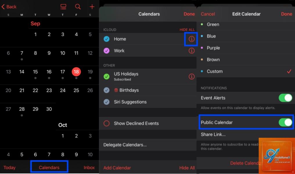lịch iphone không đồng bộ google calendar - Hình 5