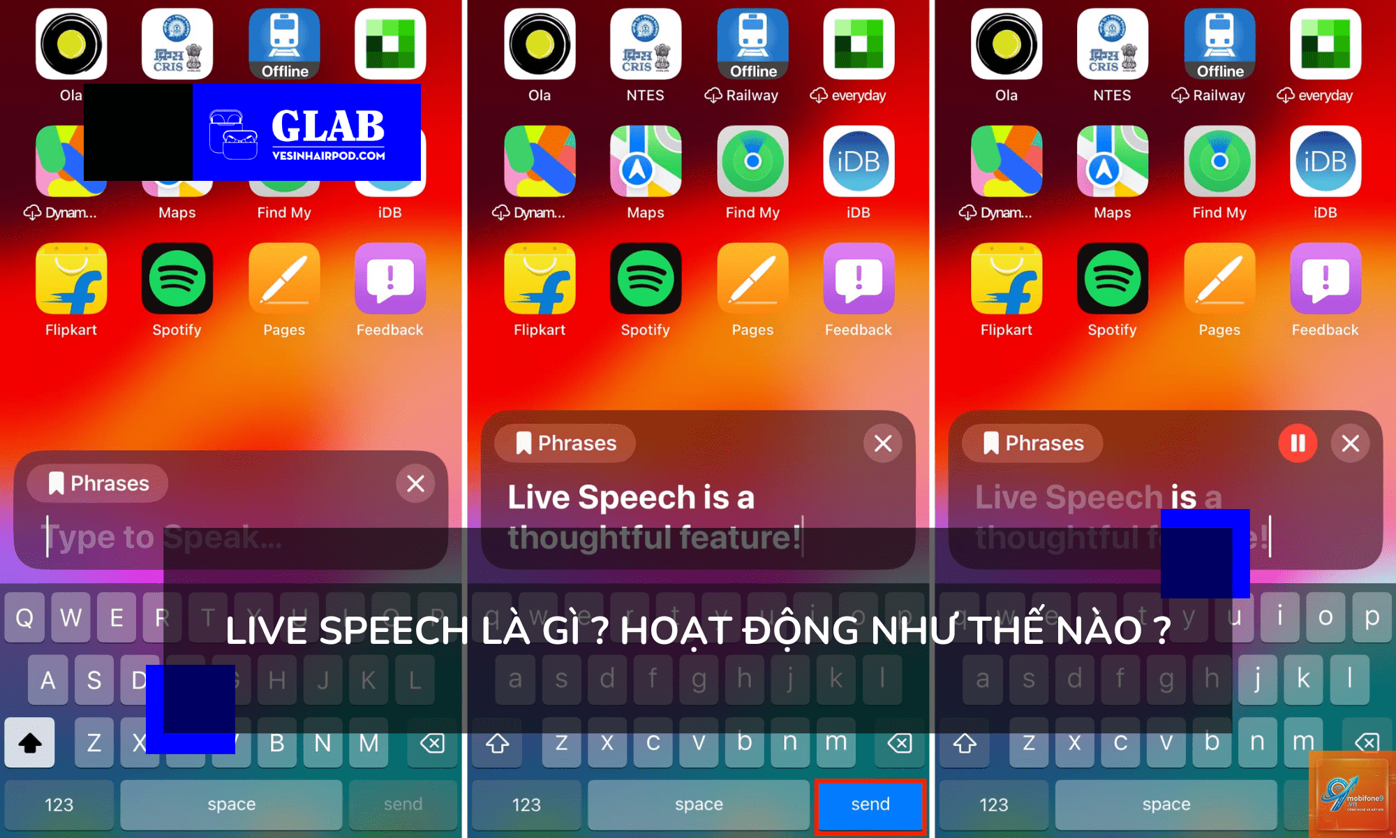 live speech là gì - Hình 1