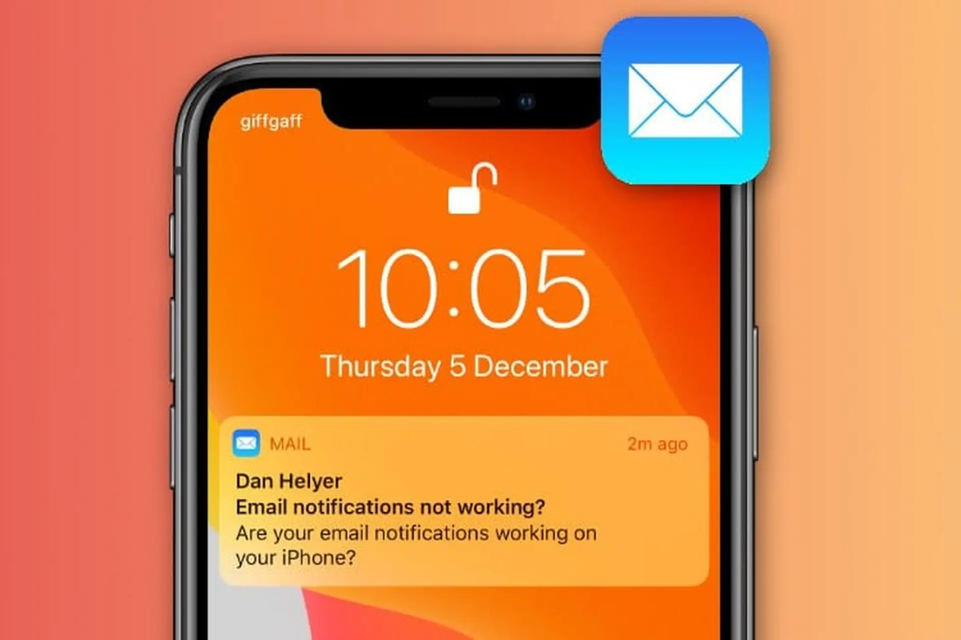 mail iphone bị treo - Hình 2