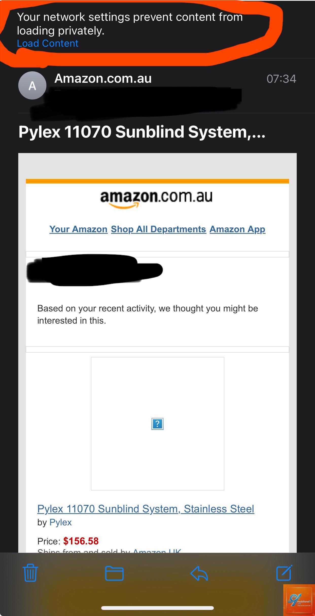 mail iphone không tải được hình ảnh - Hình 1
