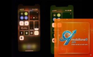 màn hình iphone bị ám xanh