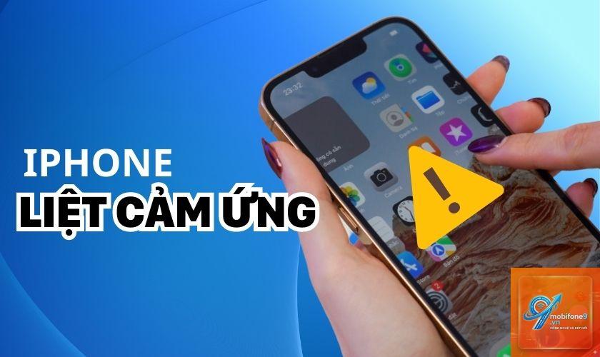 màn hình iphone bị liệt cảm ứng - Hình 5