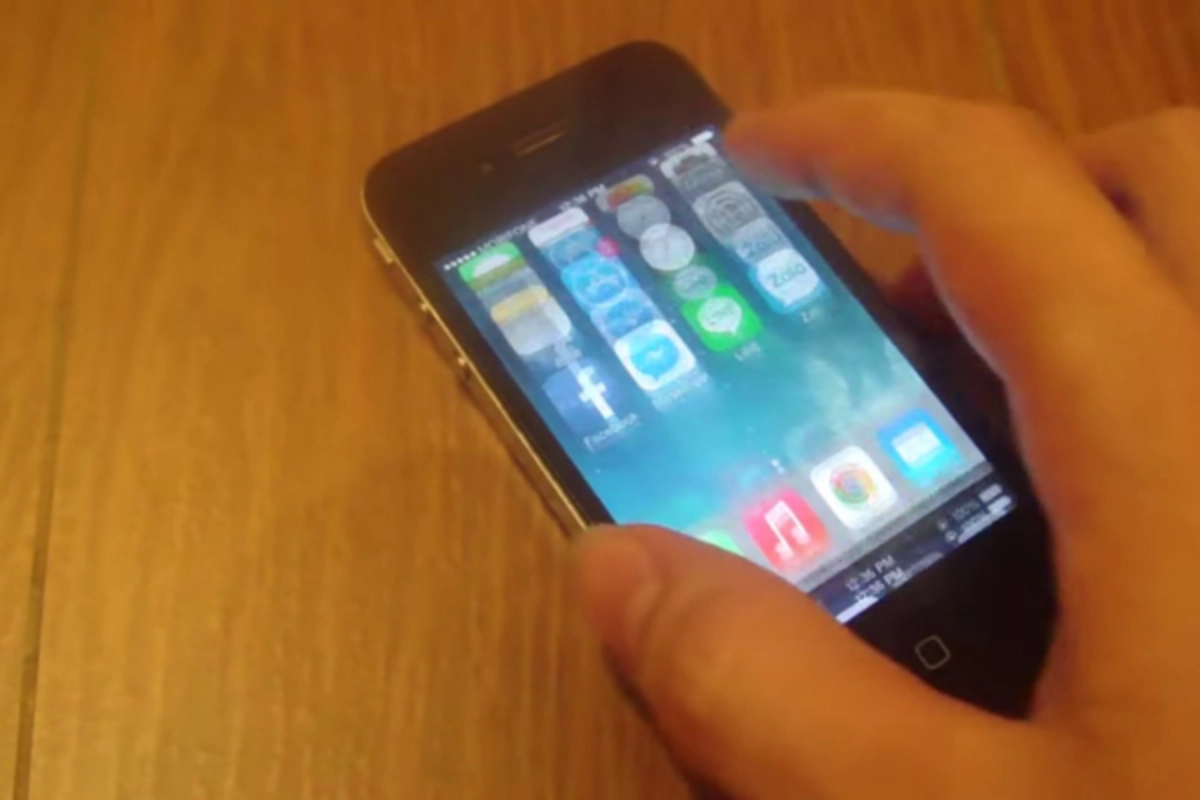 màn hình iphone bị rung - Hình 3