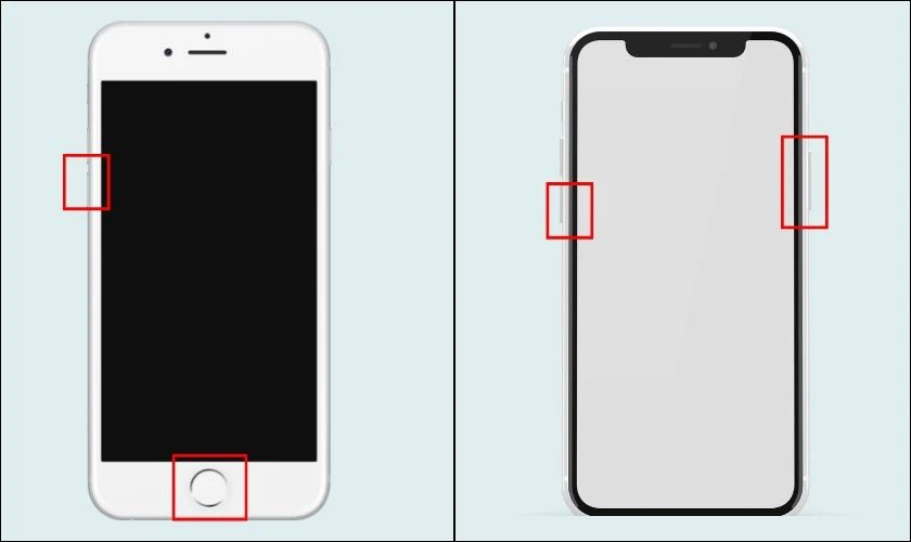 màn hình iphone bị trắng - Hình 5