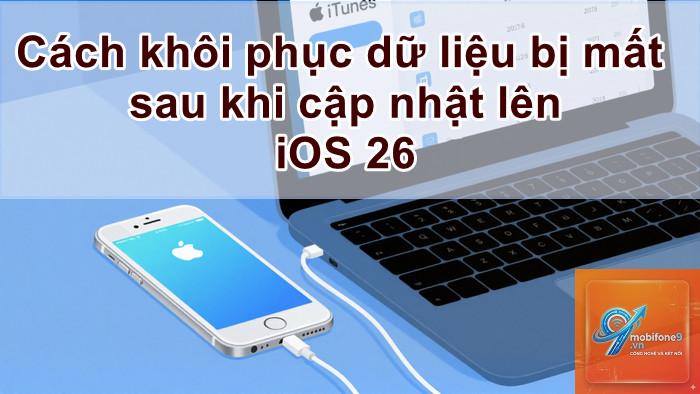 máy tính iphone bị mất dữ liệu - Hình 1