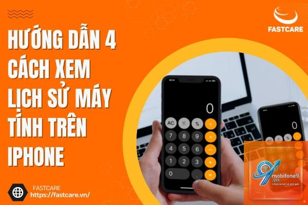 máy tính iphone không lưu lịch sử - Hình 2