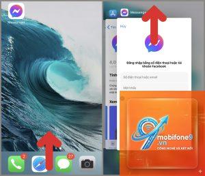messenger bị đơ trên iphone