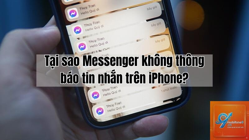 messenger không nhận thông báo trên iphone - Hình 3