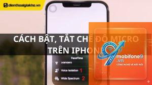 micro iphone không dùng được siri