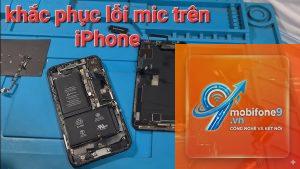micro iphone không ghi âm được