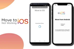 move to ios không kết nối được