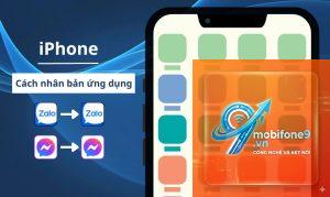 nhân bản app trên iPhone