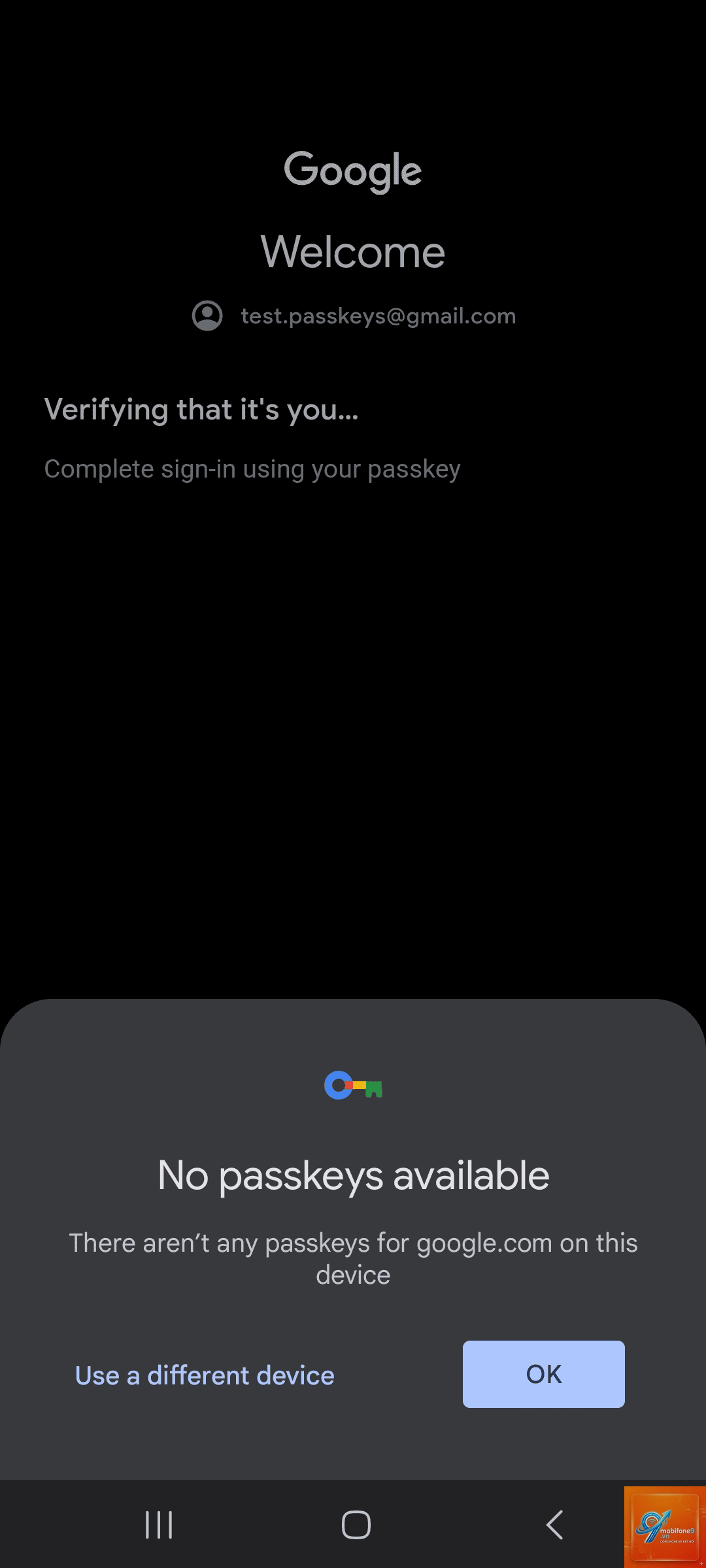 passkey iphone không hoạt động - Hình 2