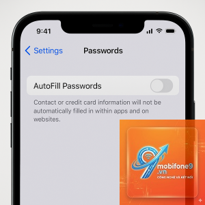 passwords iphone bị lỗi xác thực