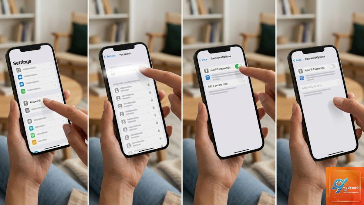 passwords iphone không đồng bộ - Hình 2