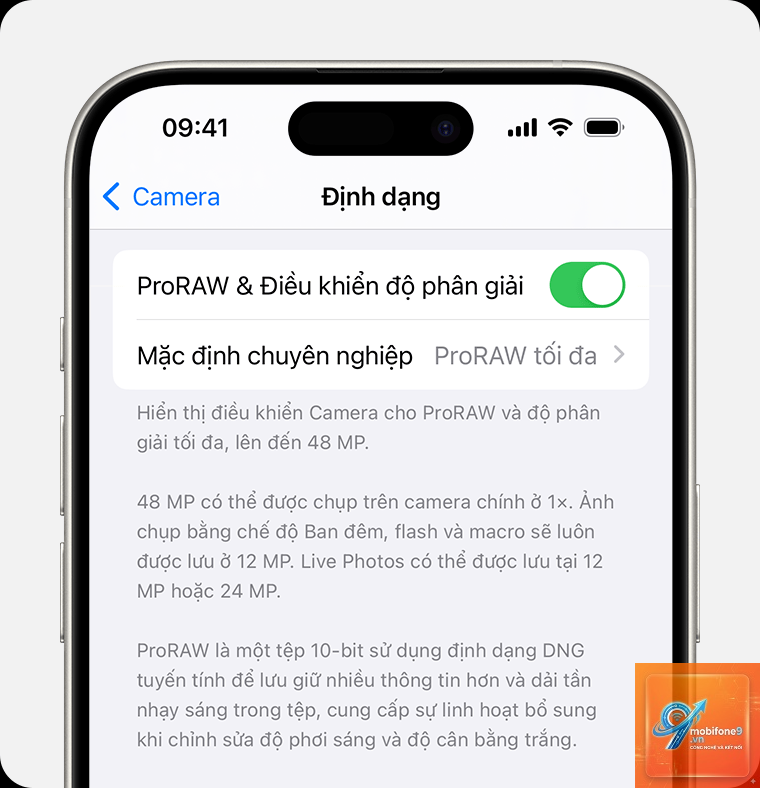 proraw không chia sẻ được - Hình 2