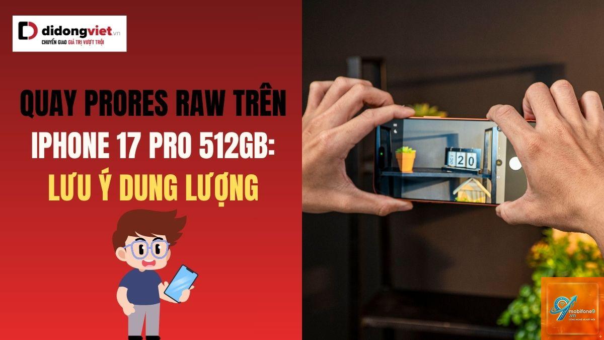 prores chiếm nhiều dung lượng - Hình 1