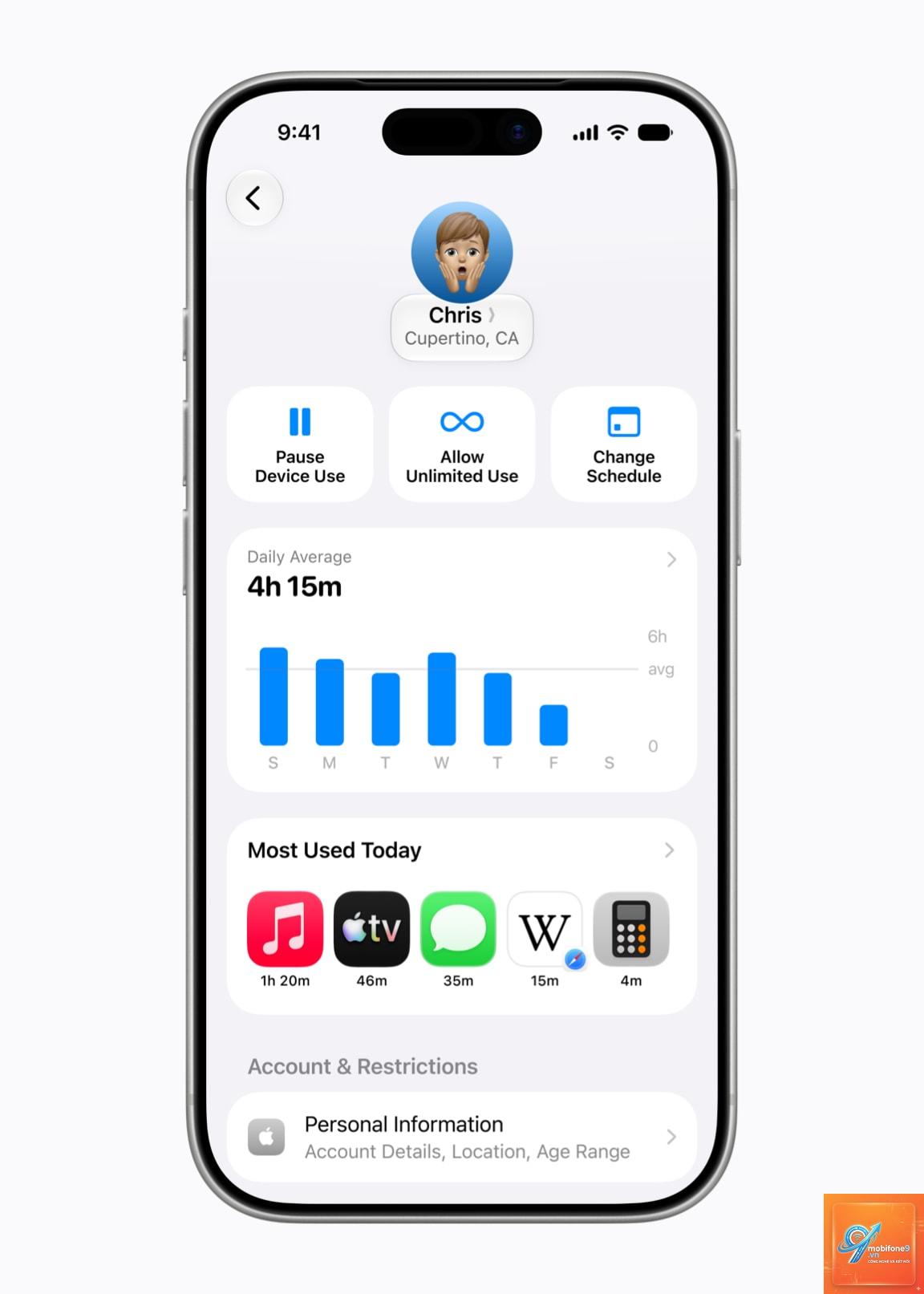 quản lý trẻ em trên hệ sinh thái apple - Hình 5