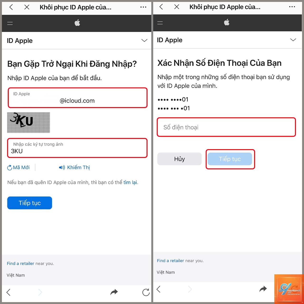 quên apple id phải làm sao - Hình 3