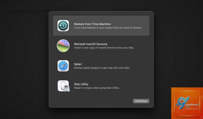 restore from mac backup - Hình 4