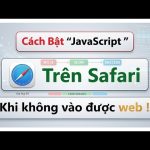 safari bị lỗi javascript