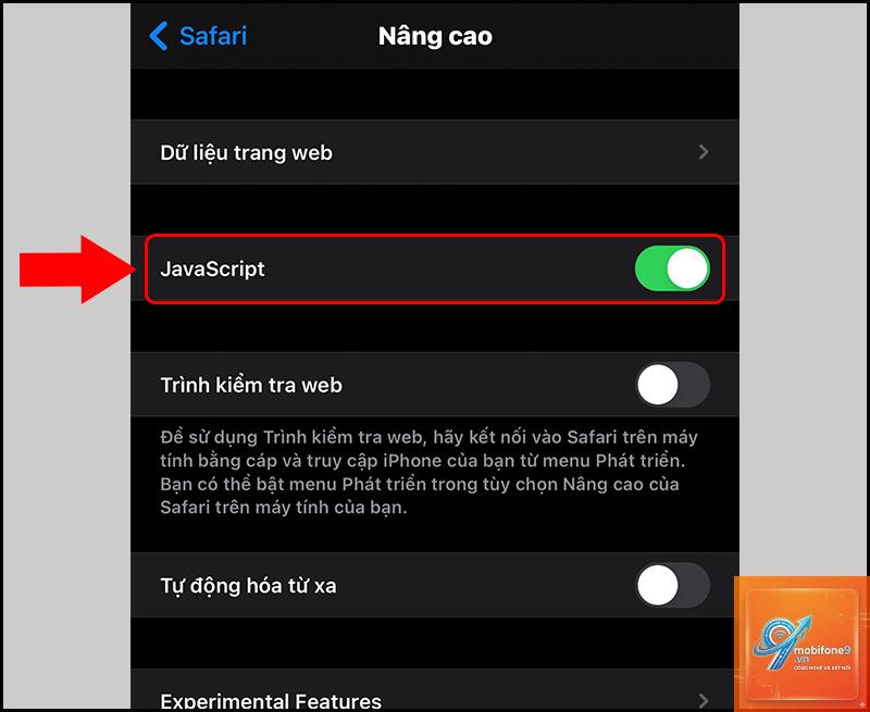 safari bị lỗi javascript - Hình 4