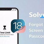 screen time bị lỗi mật khẩu