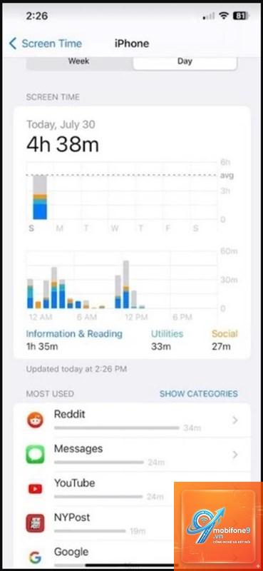 screen time không ghi nhận dữ liệu - Hình 2