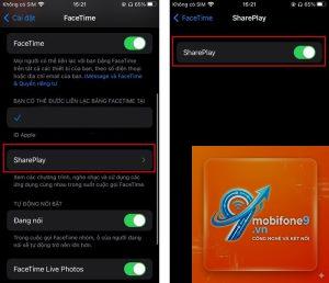 shareplay không hoạt động